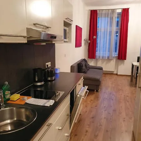 Vibrant Red Apartment I Contactless Check-In