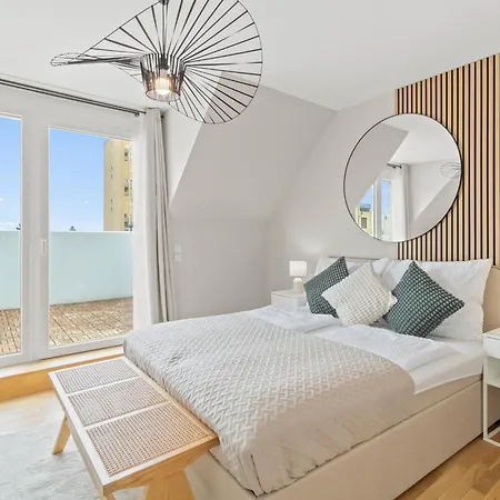 Stylish Apartments - 3 Min To U1 Kagraner Platz