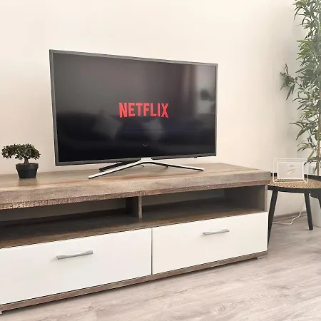 Spacious Netflix Apartment For Up To 4 People With Massage Shower