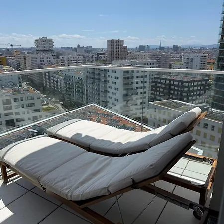 Апартаменты Penthouse-Flair Nahe Prater