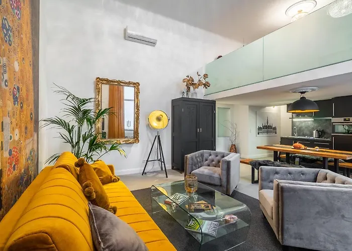 The Kiss - Luxurioeses City Loft Am Naschmarkt