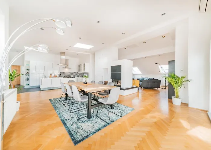 Penthouse Apartment - Sauna - Terrasse - Ac