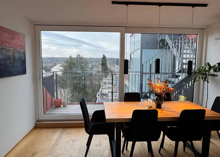 Grosszuegiges Dachterrassen-Appartment Mit Klimaanlage Und Wunderbarem Ausblick Ueber Ganz Wien