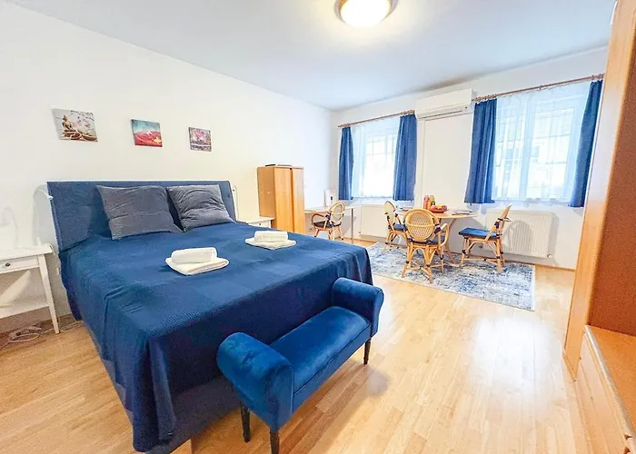 Studio With Balcony, In Center, Ac
