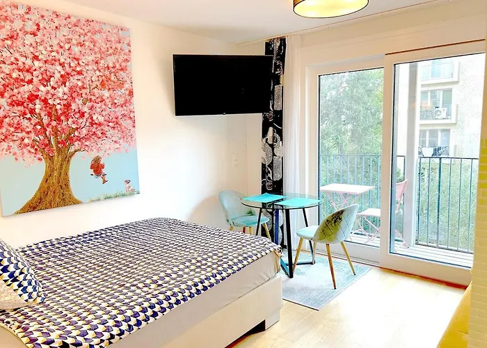 Modern New Studio - Terrace, Full Kitchen In Vienna Center