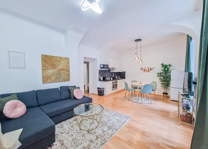 Feelhome - Desgin Apartment Fuer 4 Gaeste - Smart Tv - Naschmarkt