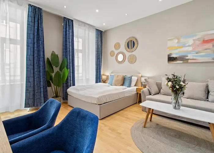 Bright City Hideaway, Augarten And Danube - 5 Min Metro - 10 Min Center