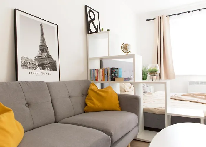 Bright & Cozy Studio - Near Stadthalle