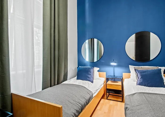 Stylish 2Br Sleeps 6 - 5 Min To U2 Taborstrasse - Augarten And Danube Canal