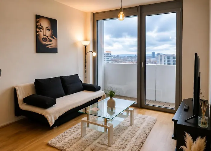Modern Vienna Apartment-Central Station&Skyline View