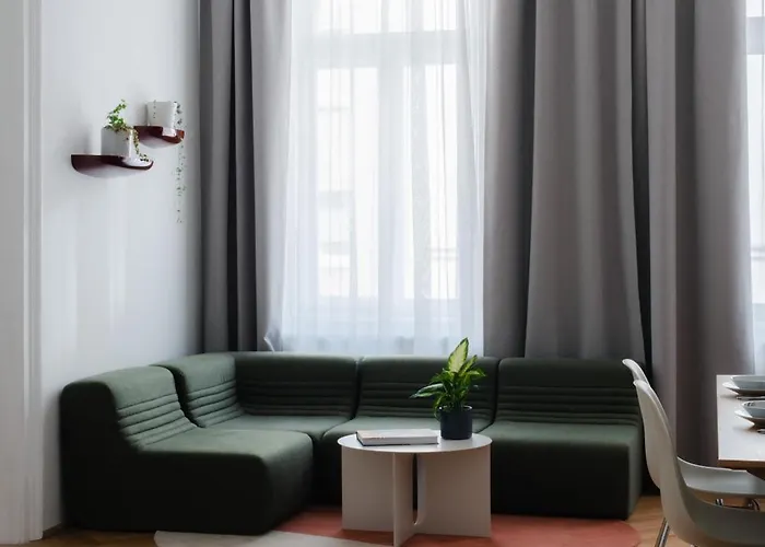 Design Apartment For Up To 7 Guests Near Prater