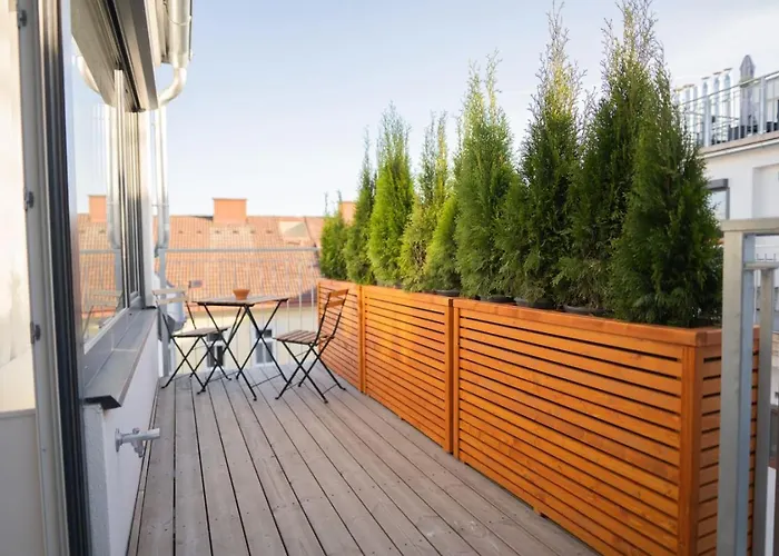 Small Penthouse With Terrace By Schonbrunn