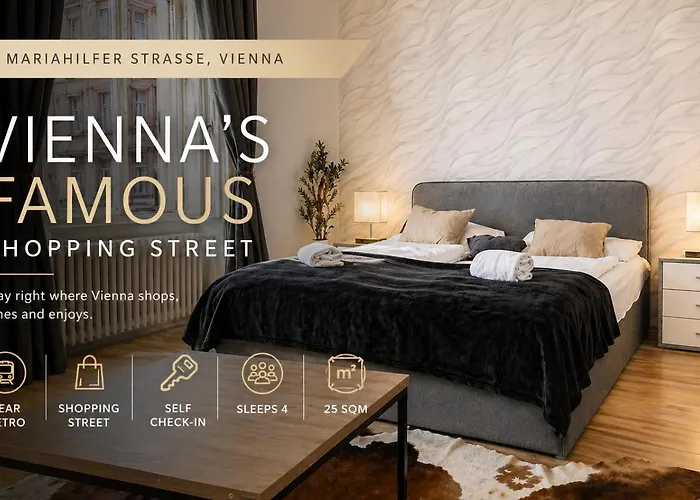 Sweet 3 Rooms Complex, Shopping Paradise Mariahilfer