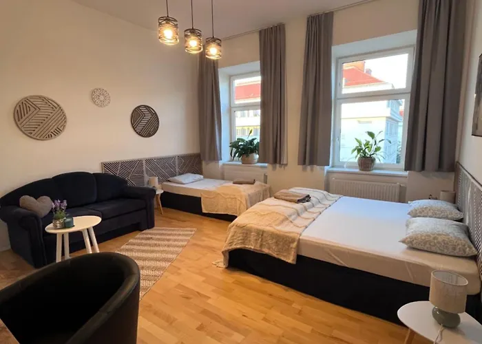 Bibi Apartment Wien Hfb, Ac, Free Parking, 7Min To Centre