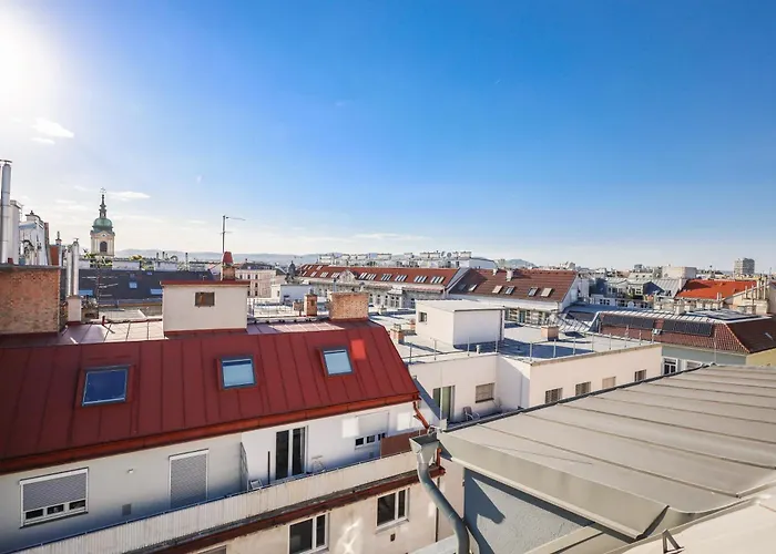 3 Bdr - Sky Rooftop Glow, Best View Over Vienna