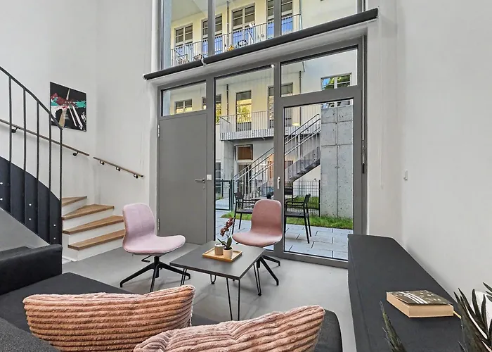 Bauhaus Maisonette - Garten & Terrasse