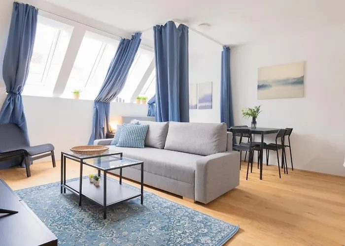Premium Penthouse 2-Floors With Private Terrace Near Prater And Center