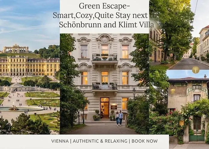 Green Escape-Smart,Cozy,Quite Stay Next To Schoenbrunn And Klimt Villa