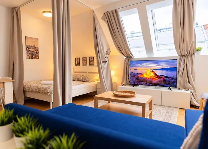 Deluxe 2-Floor Penthouse With Terrace Praterstern