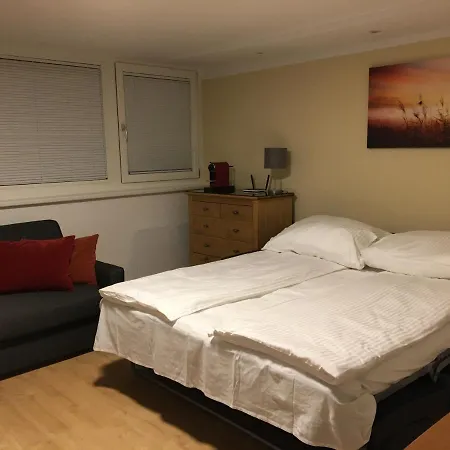 Apartament Cosy Flat In The Quiet Area With Own Garden, Free Parking And Direct Public Transport Link To The Centre