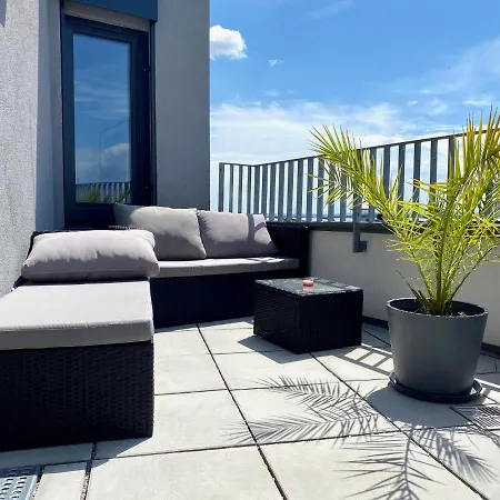 Sonnenwohnen Penthouse Direkt Bei U-Bahn Und Therme Wien Mit Top Anbindung Ins Zentrum