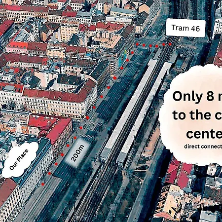 Private Terrace, 8 Min To Center Apartment