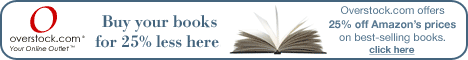 Save 25% off Amazon on top selling books at Overstock.com